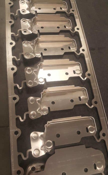 Stamped sheet metal parts