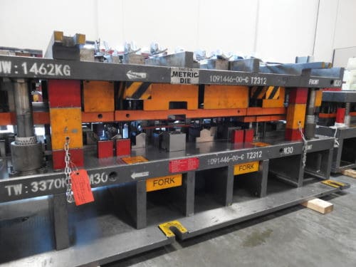 Metal parts equipment at Aranda Tooling