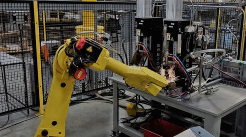 Metal fabrication robot